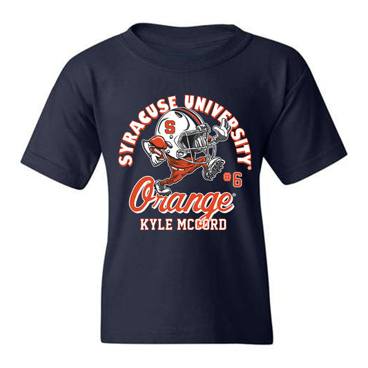 Syracuse - NCAA Football : Kyle McCord - Fashion Shersey Youth T-Shirt