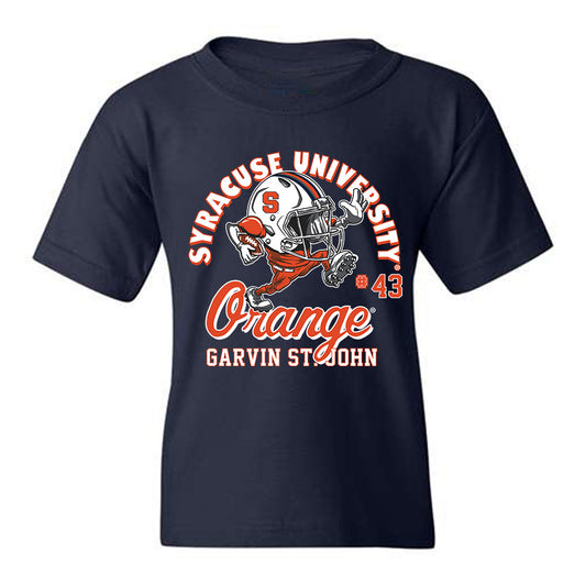 Syracuse - NCAA Football : Garvin St. John - Fashion Shersey Youth T-Shirt