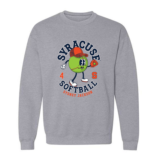 Syracuse - NCAA Softball : Sydney Jackson - Fashion Shersey Crewneck Sweatshirt-0