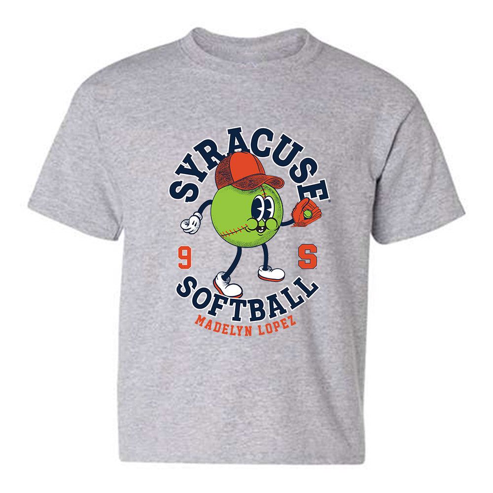 Syracuse - NCAA Softball : Madelyn Lopez - Fashion Shersey Youth T-Shirt-0