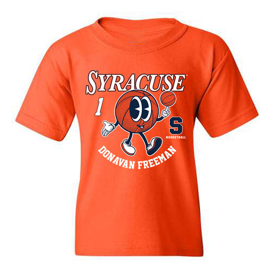 Syracuse - NCAA Men's Basketball : Donavan Freeman - Fashion Shersey Youth T-Shirt