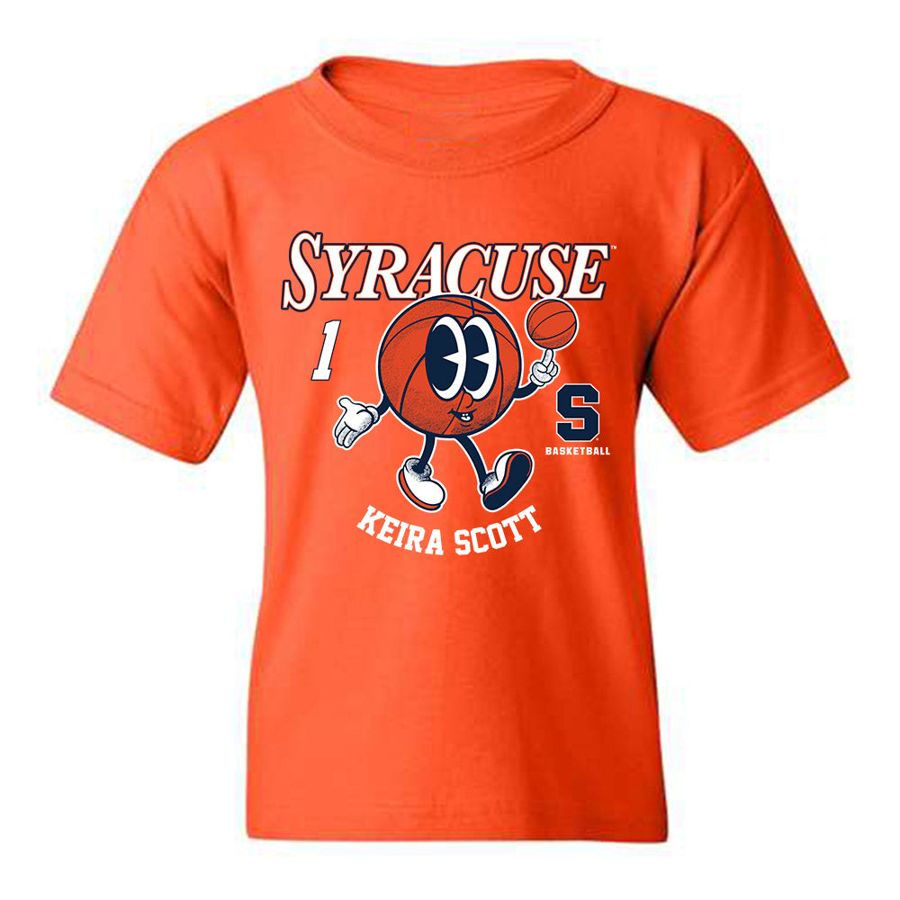 Syracuse - NCAA Women's Basketball : Keira Scott - Fashion Shersey Youth T-Shirt