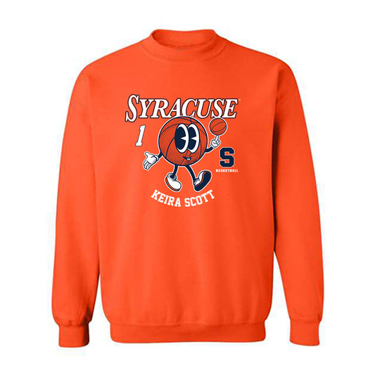 Syracuse - NCAA Women's Basketball : Keira Scott - Fashion Shersey Crewneck Sweatshirt