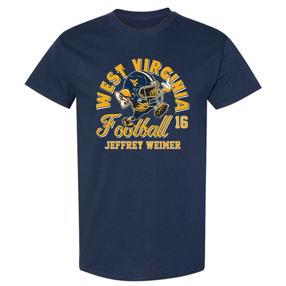 West Virginia - NCAA Football : Jeffrey Weimer - Fashion Shersey T-Shirt-0