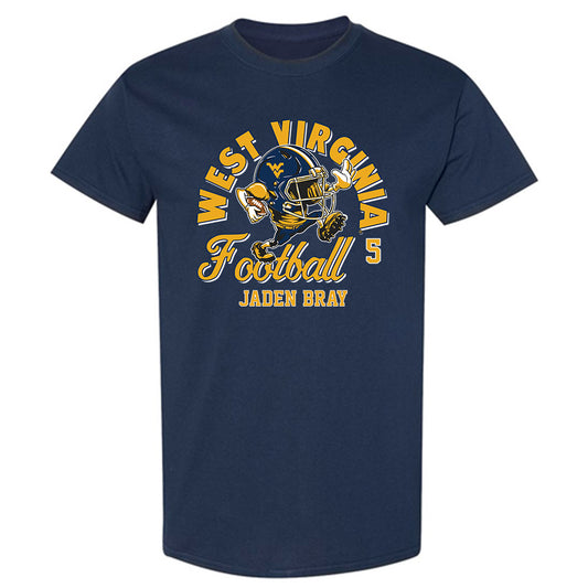 West Virginia - NCAA Football : Jaden Bray - T-Shirt Fashion Shersey