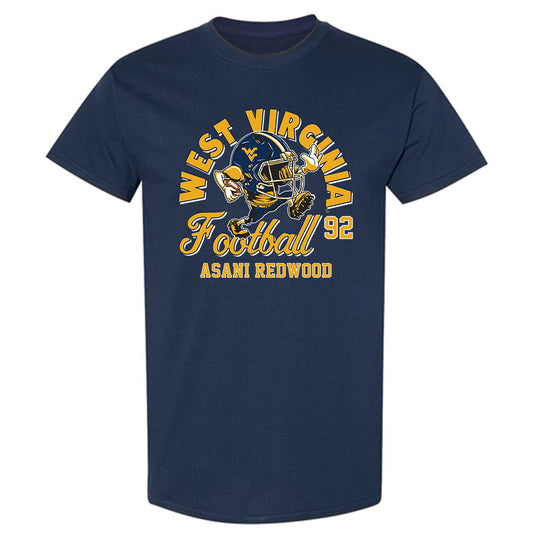 West Virginia - NCAA Football : Asani Redwood - T-Shirt Fashion Shersey