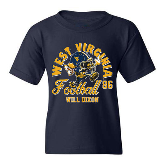 West Virginia - NCAA Football : Will Dixon - Youth T-Shirt