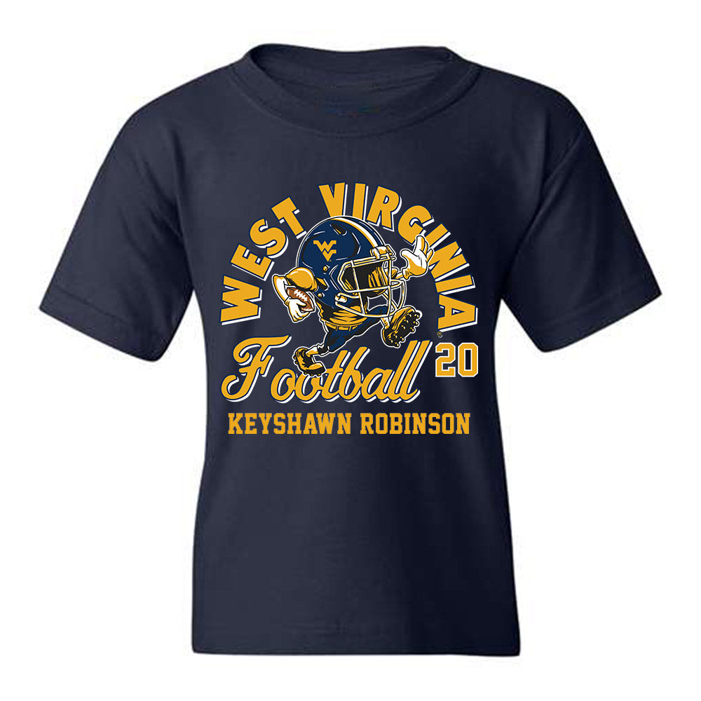 West Virginia - NCAA Football : Keyshawn Robinson - Youth T-Shirt