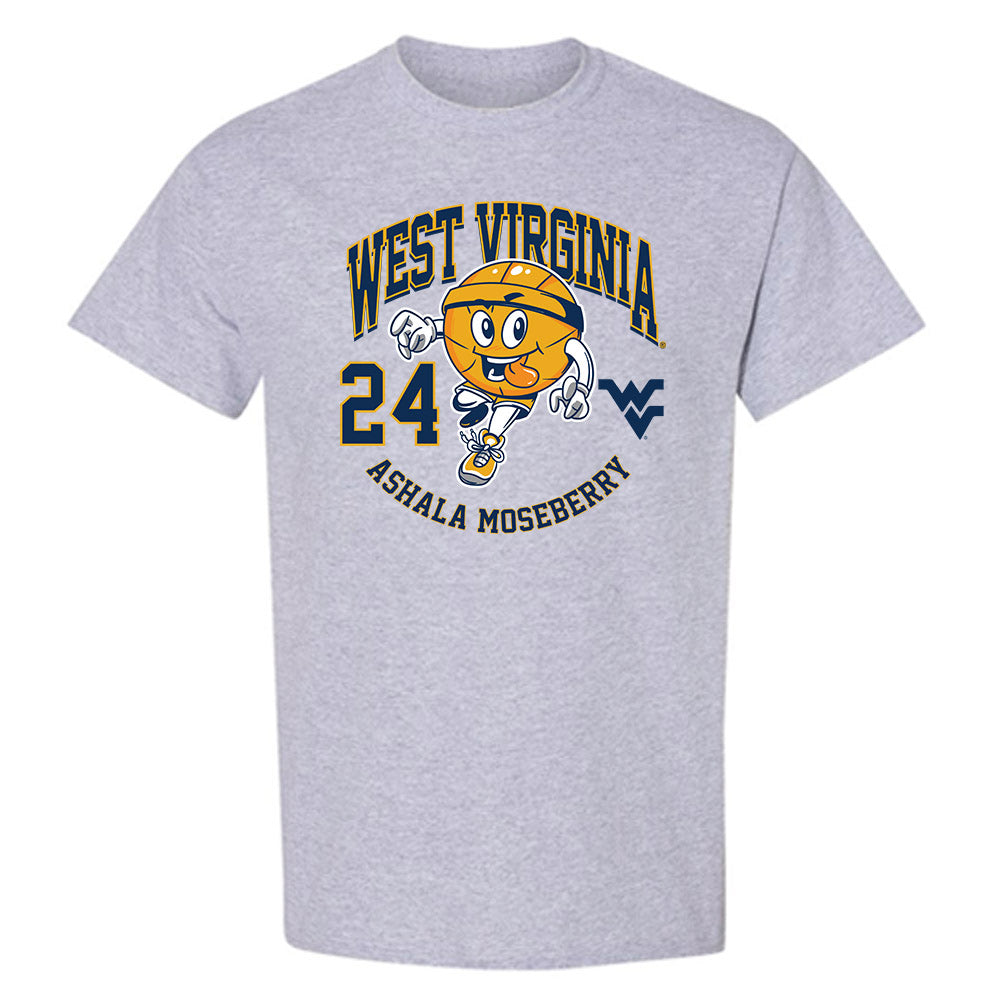 West Virginia - NCAA Women's Basketball : Ashala Moseberry - T-Shirt Fashion Shersey