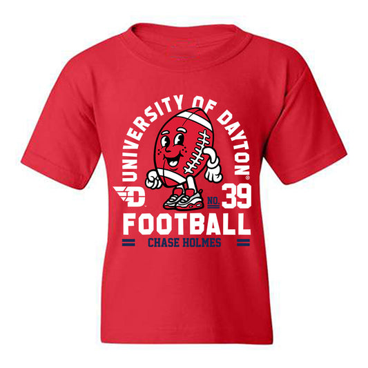 Dayton - NCAA Football : Chase Holmes - Fashion Shersey Youth T-Shirt-0