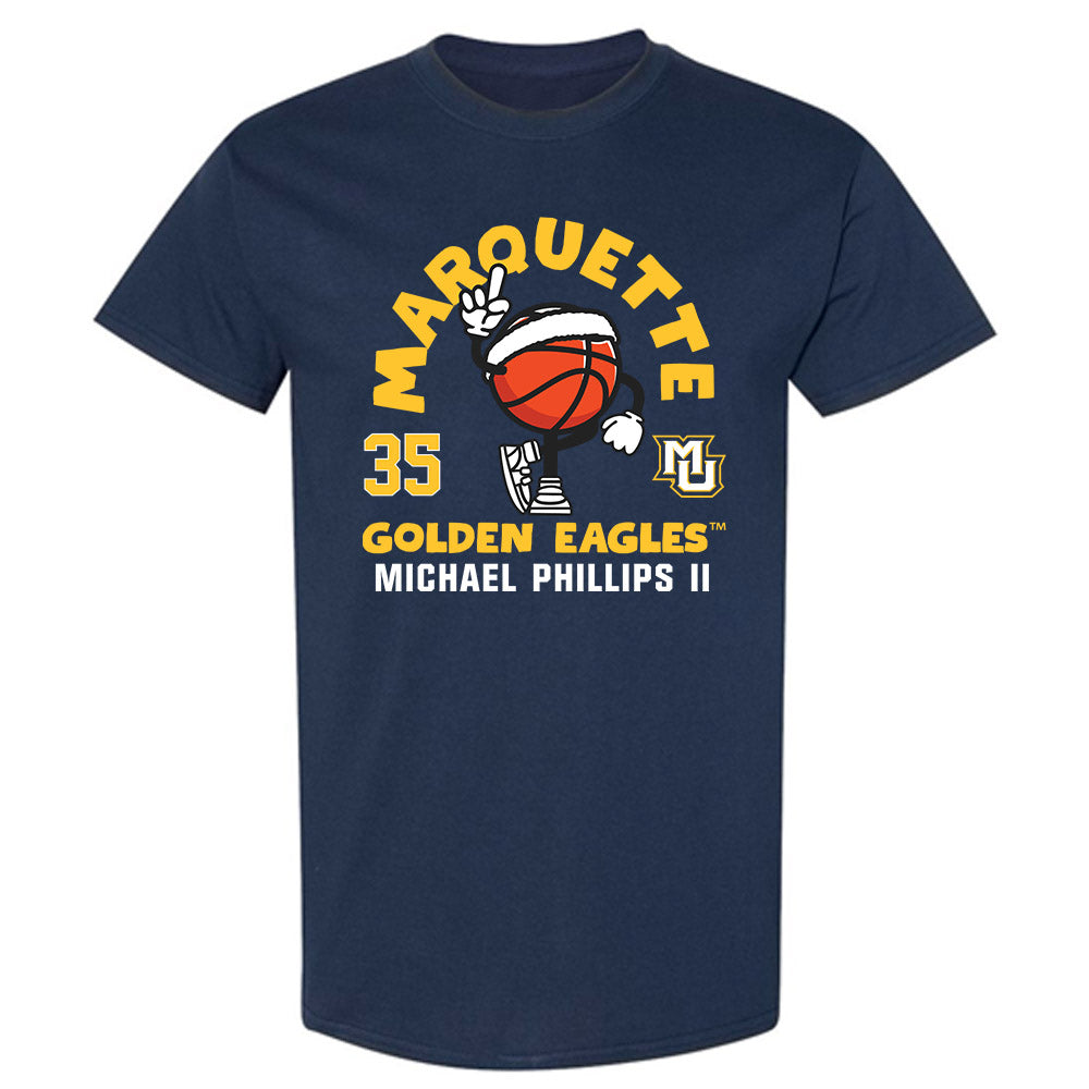 Marquette - NCAA Men's Basketball : Michael Phillips II - Fashion Shersey T-Shirt-0