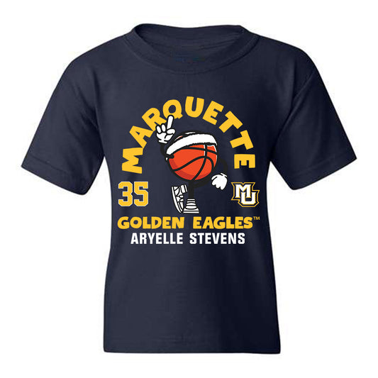 Marquette - NCAA Women's Basketball : Aryelle Stevens - Fashion Shersey Youth T-Shirt