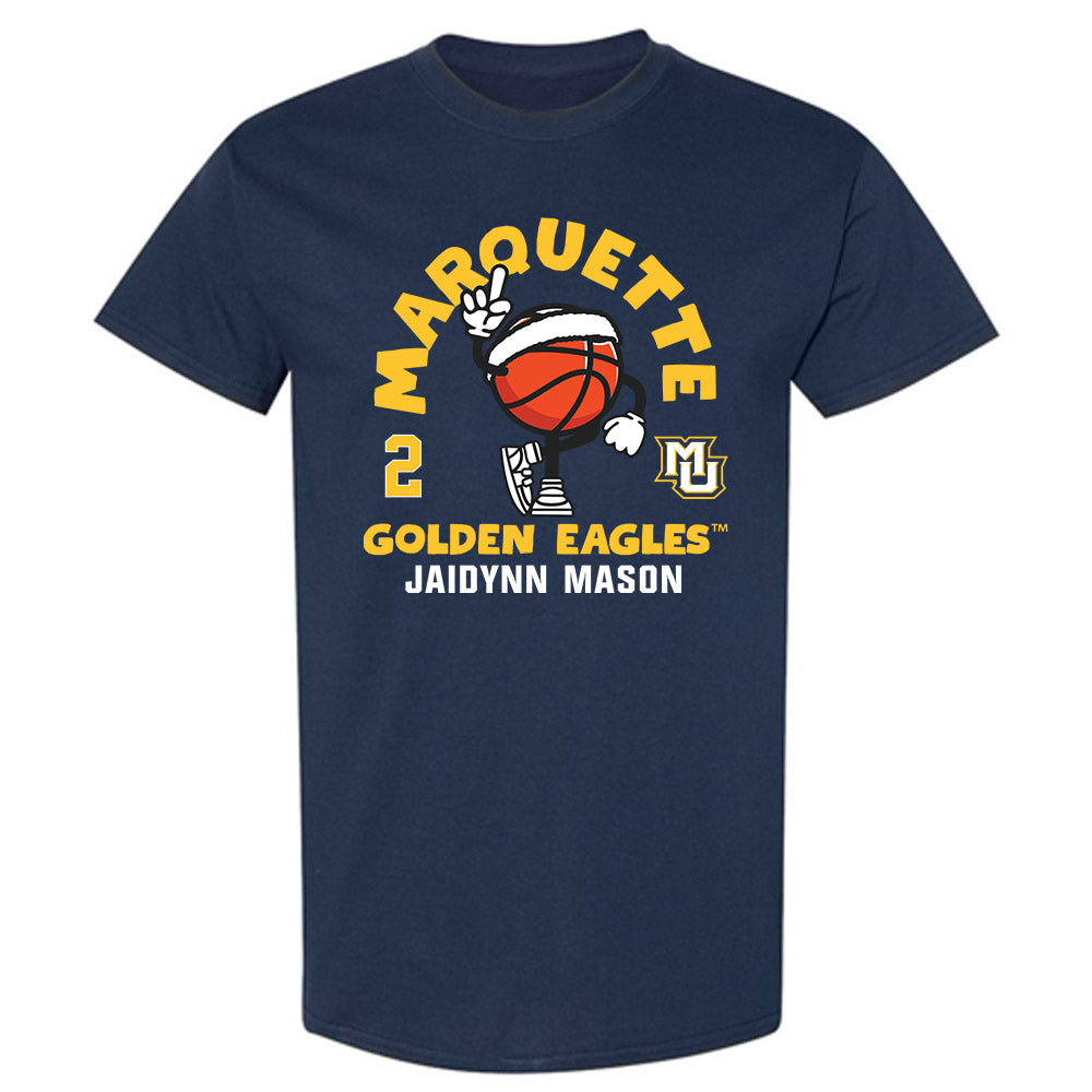 Marquette - NCAA Women's Basketball : Jaidynn Mason - Fashion Shersey T-Shirt-0