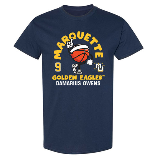 Marquette - NCAA Men's Basketball : Damarius Owens - Fashion Shersey T-Shirt-0
