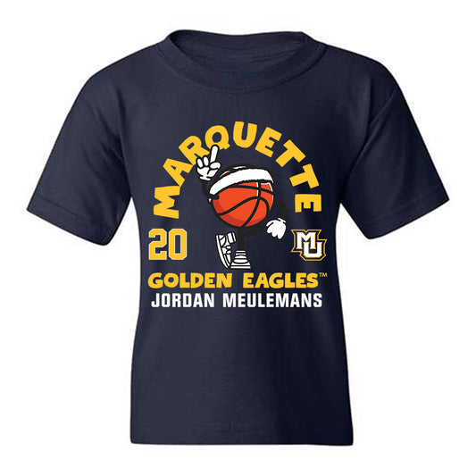 Marquette - NCAA Women's Basketball : Jordan Meulemans - Fashion Shersey Youth T-Shirt-0
