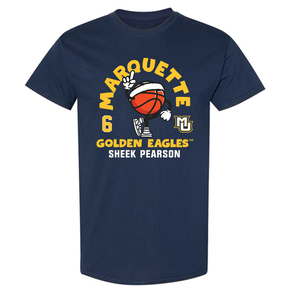 Marquette - NCAA Men's Basketball : Sheek Pearson - Fashion Shersey T-Shirt-0