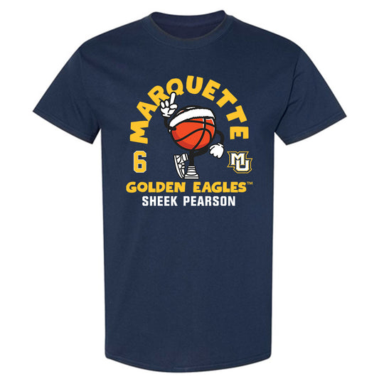 Marquette - NCAA Men's Basketball : Sheek Pearson - Fashion Shersey T-Shirt-0