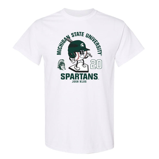 Michigan State - NCAA Baseball : Josh Klug - T-Shirt-0