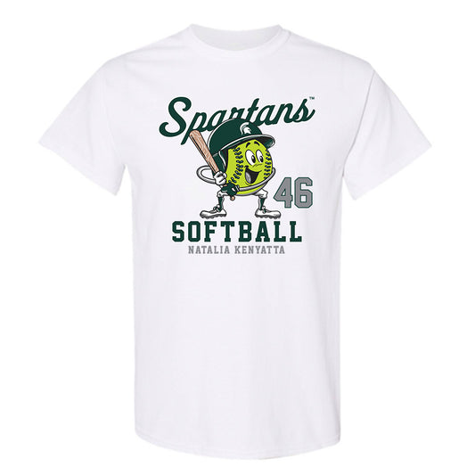 Michigan State - NCAA Softball : Natalia Kenyatta - Fashion Shersey T-Shirt