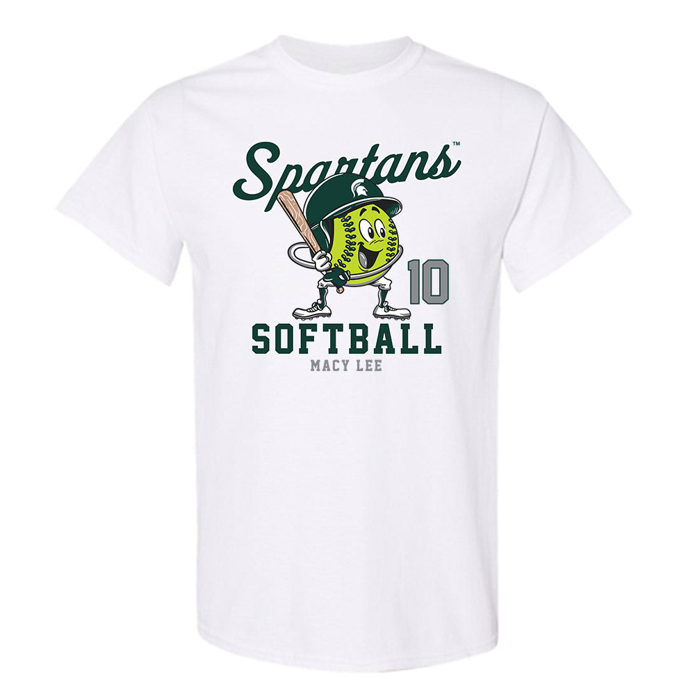 Michigan State - NCAA Softball : Macy Lee - Fashion Shersey T-Shirt-0