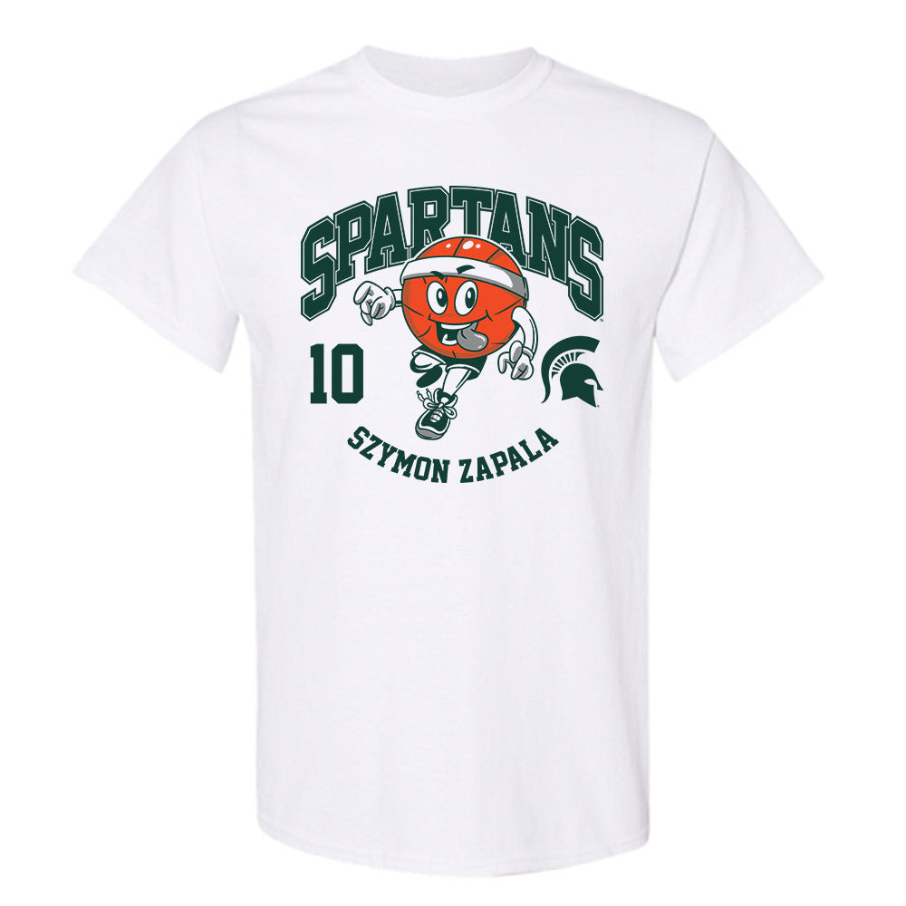 Michigan State - NCAA Men's Basketball : Szymon Zapala - Fashion Shersey T-Shirt