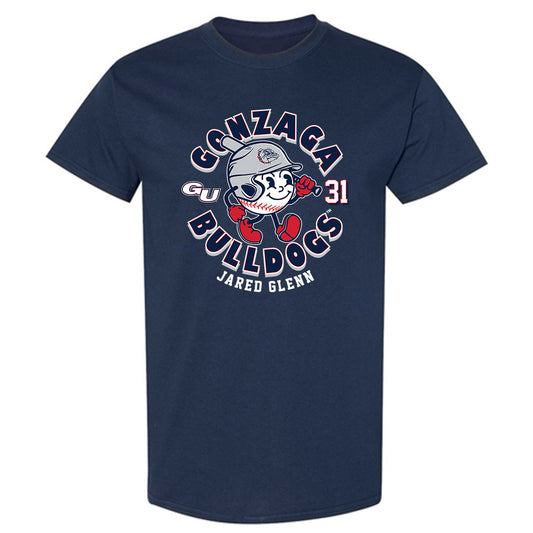 Gonzaga - NCAA Baseball : Jared Glenn - Fashion Shersey T-Shirt