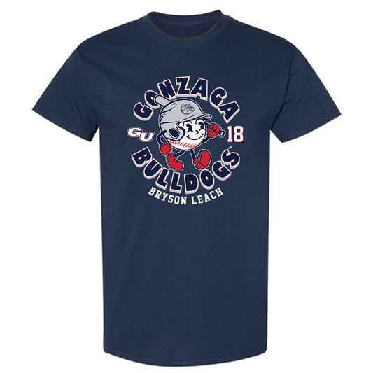 Gonzaga - NCAA Baseball : Bryson Leach - Fashion Shersey T-Shirt-0