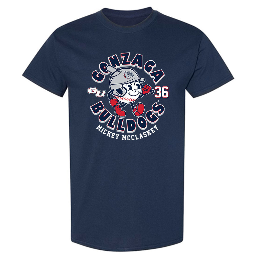 Gonzaga - NCAA Baseball : Mickey Mcclaskey - Fashion Shersey T-Shirt