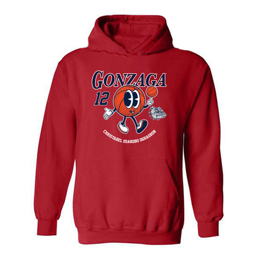 Gonzaga - NCAA Women's Basketball : Christabel Osarobo Oghagbon - Fashion Shersey Hooded Sweatshirt