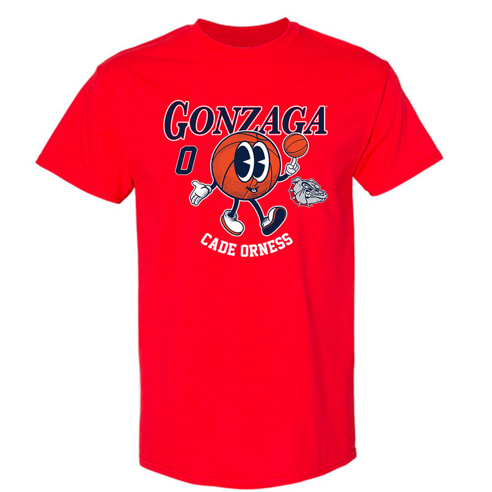 Gonzaga - NCAA Men's Basketball : Cade Orness - Fashion Shersey T-Shirt-0