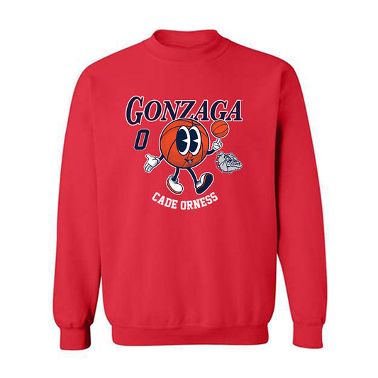 Gonzaga - NCAA Men's Basketball : Cade Orness - Fashion Shersey Crewneck Sweatshirt-0