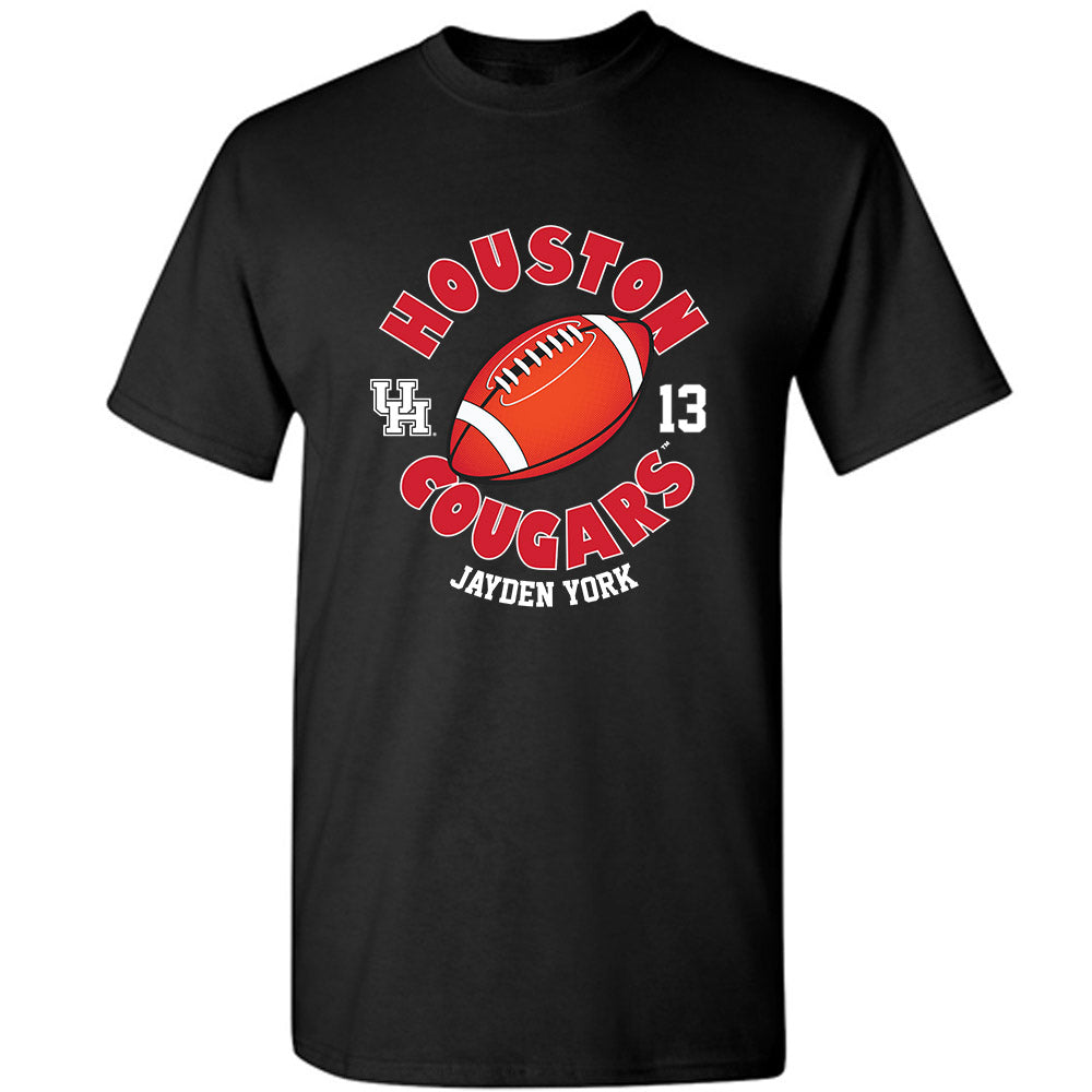 Houston - NCAA Football : Jayden York - Fashion Shersey T-Shirt-0