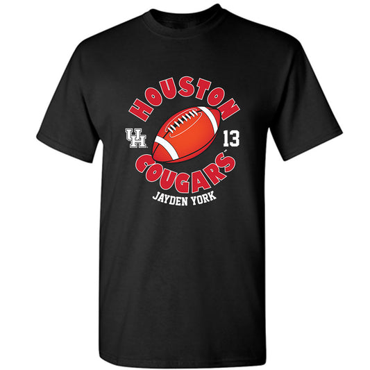 Houston - NCAA Football : Jayden York - Fashion Shersey T-Shirt-0