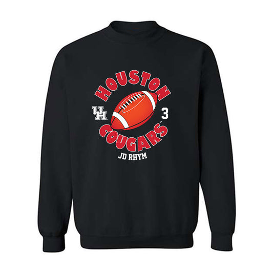 Houston - NCAA Football : JD Rhym - Fashion Shersey Crewneck Sweatshirt-0