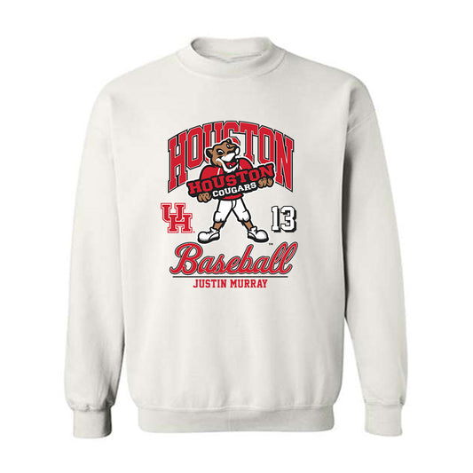 Houston - NCAA Baseball : Justin Murray - Crewneck Sweatshirt Classic Fashion Shersey