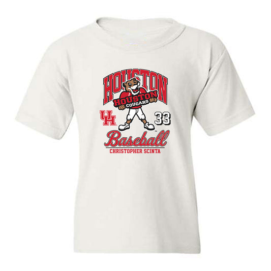 Houston - NCAA Baseball : Christopher Scinta - Fashion Shersey Youth T-Shirt-0