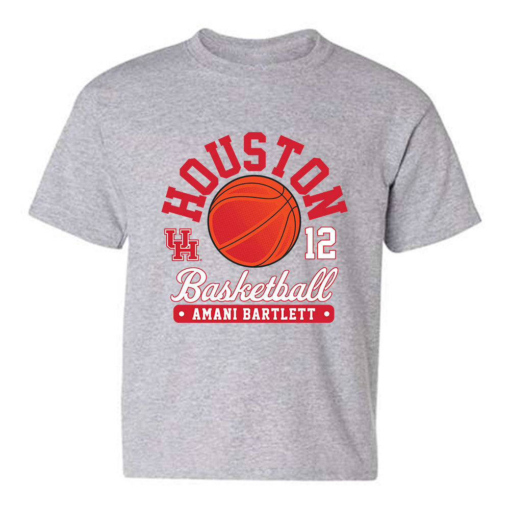 Houston - NCAA Women's Basketball : Amani Bartlett - Fashion Shersey Youth T-Shirt-0