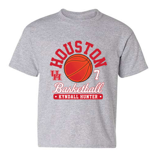 Houston - NCAA Women's Basketball : Kyndall Hunter - Fashion Shersey Youth T-Shirt-0