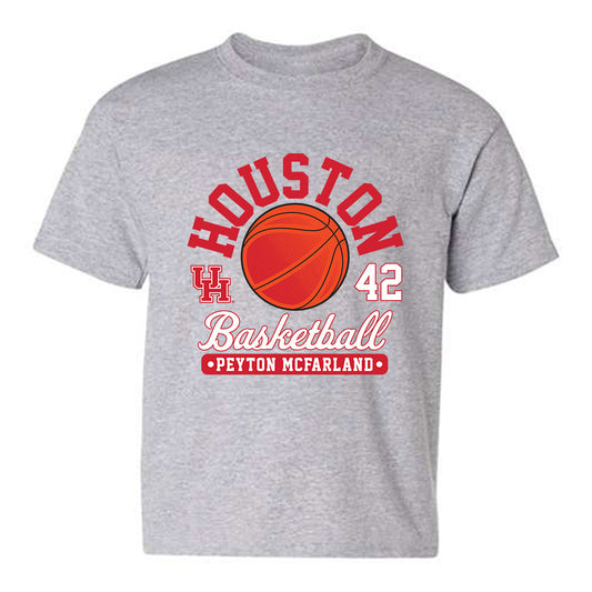 Houston - NCAA Women's Basketball : Peyton McFarland - Fashion Shersey Youth T-Shirt-0