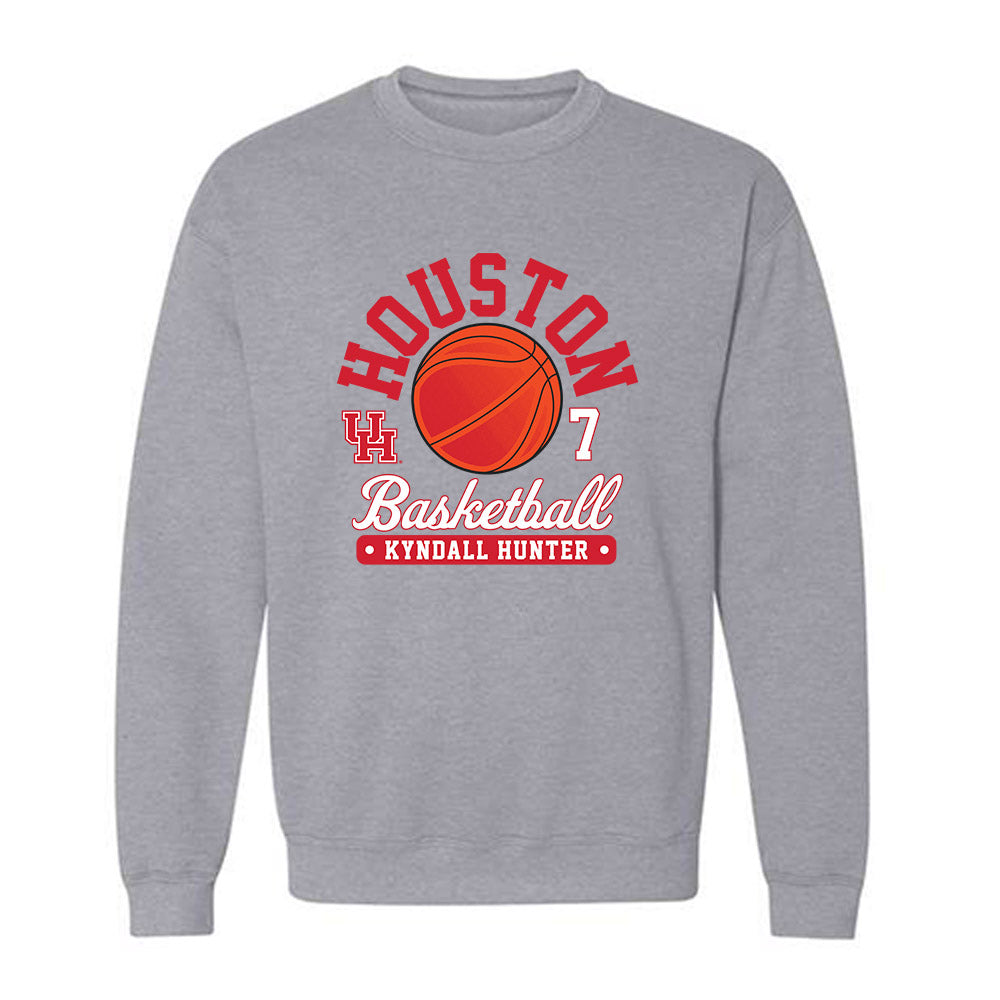 Houston - NCAA Women's Basketball : Kyndall Hunter - Fashion Shersey Crewneck Sweatshirt-0