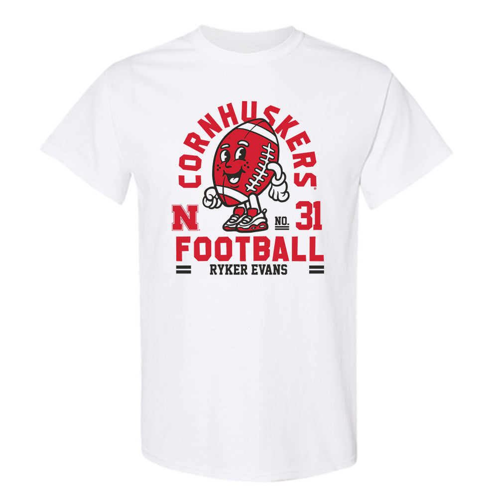 Nebraska - NCAA Football : Ryker Evans - T-Shirt