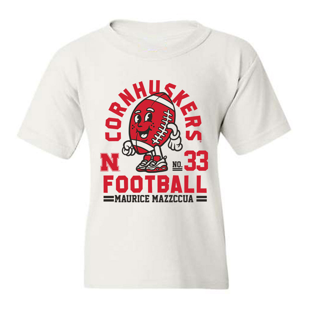 Nebraska - NCAA Football : Maurice Mazzccua - Youth T-Shirt