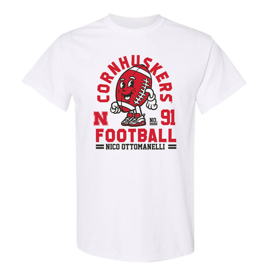 Nebraska - NCAA Football : Nico Ottomanelli - T-Shirt