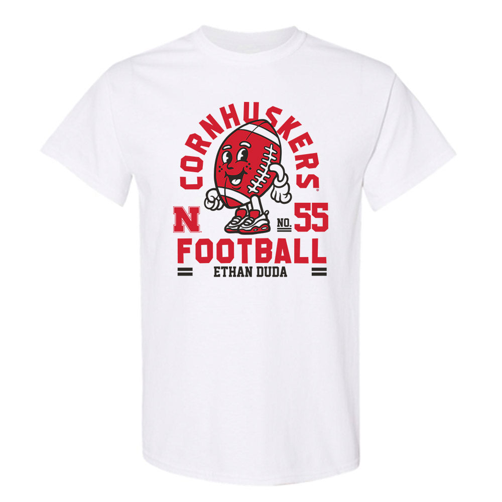 Nebraska - NCAA Football : Ethan Duda - Fashion Shersey T-Shirt-0