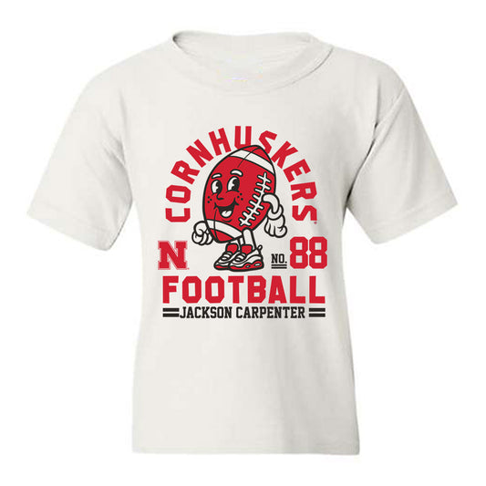 Nebraska - NCAA Football : Jackson Carpenter - Fashion Shersey Youth T-Shirt-0