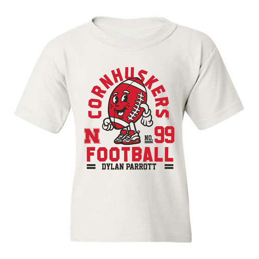 Nebraska - NCAA Football : Dylan Parrott - Fashion Shersey Youth T-Shirt-0