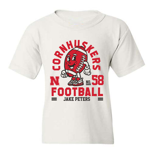 Nebraska - NCAA Football : Jake Peters - Fashion Shersey Youth T-Shirt-0
