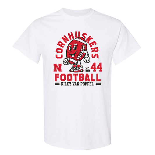 Nebraska - NCAA Football : Riley Van Poppel - T-Shirt