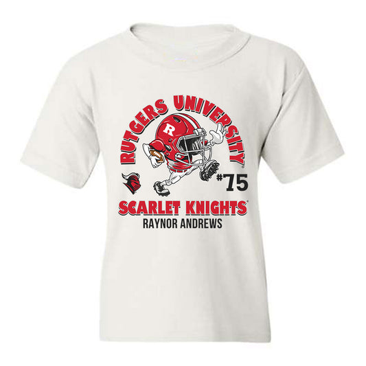 Rutgers - NCAA Football : Raynor Andrews - Youth T-Shirt