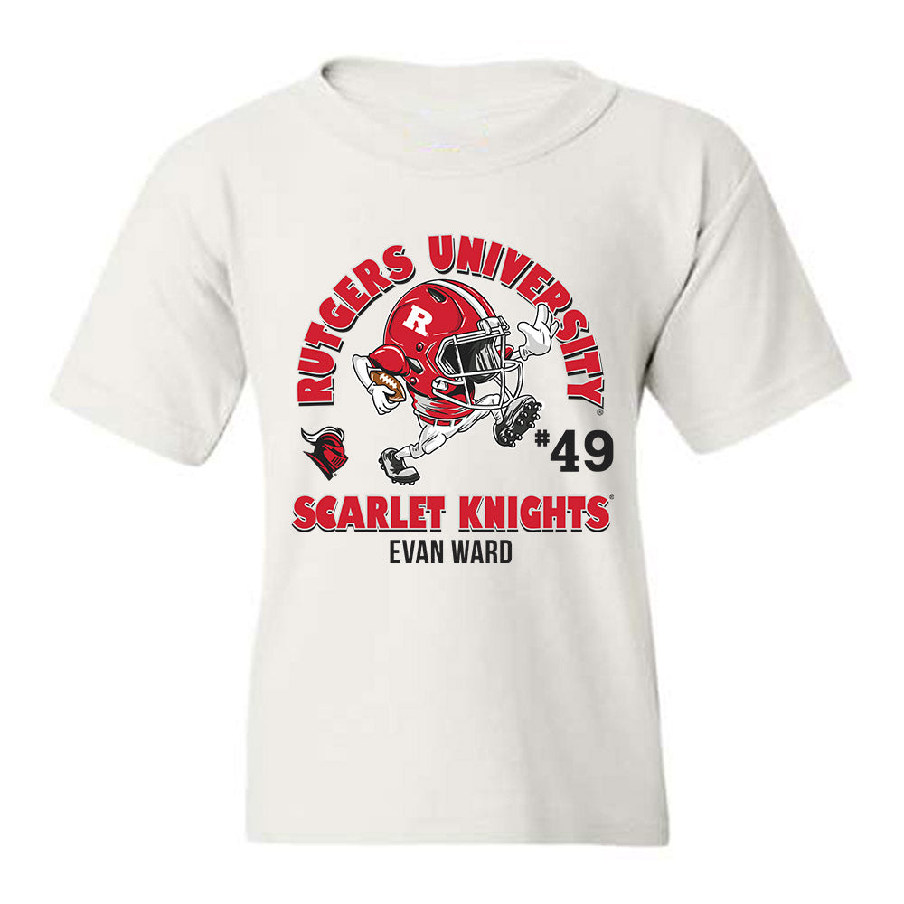 Rutgers - NCAA Football : Evan Ward - Youth T-Shirt